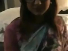 Indian Girl In Saree ionate Blowjob And Ball Sucking